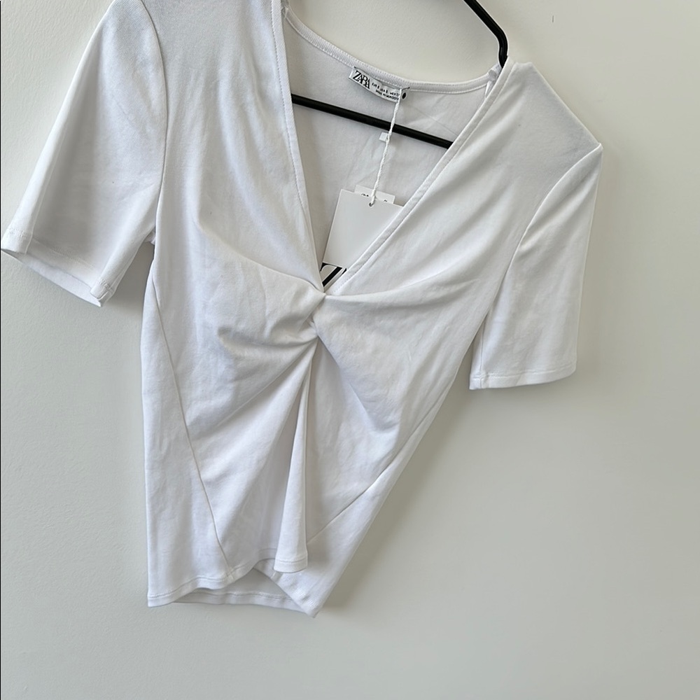 NWT! Zara White Women's Top
